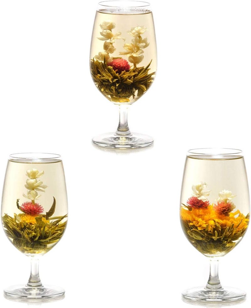 Teavivre 12pcs Handmade Blooming Flower Tea - Image 2